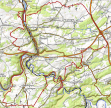 Carte topographique