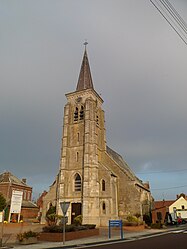 The church in Marquette-en-Ostrevant