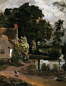 Willy Lott's House, près de Flatford Mill, 1810-1815 Victoria and Albert Museum