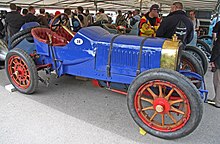 Photo d'une Panhard Grand Prix, statique.