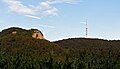 Burgruine und Fernsehturm