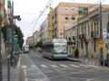 Tramvia de la línia 4 a l'estació de Garbí.