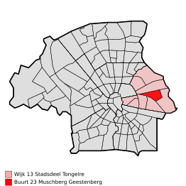 Muschberg en Geestenberg in Eindhoven