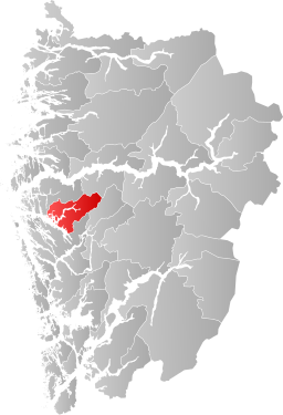 Masfjordens kommun i Vestland fylke.