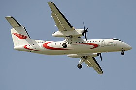 De Havilland DHC-8-300 der Abu Dhabi Aviation