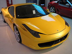 Ferrari 458 Italia.