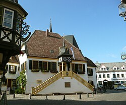 Skyline of Deidesheim