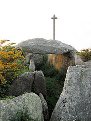 Dolmen von Guilliguy bei Portsall, Finistère