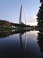 Image 24The Gateway Arch in St. Louis (from Missouri)