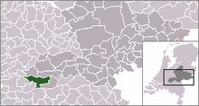 Situo de la municipo Zaltbommel