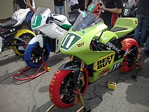 TTXGP bikes at Isle of Man TT 2009