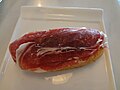 Jamón serrano sevred at Palo Santo Cafe, Aranda de Duero