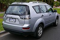 Mitsubishi Outlander LS (first facelift; Australia)