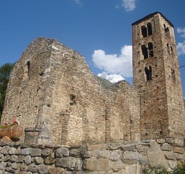 Kerk in Mérens-les-Vals