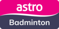 Logo Astro Badminton (sejak 17 Okt 2024)