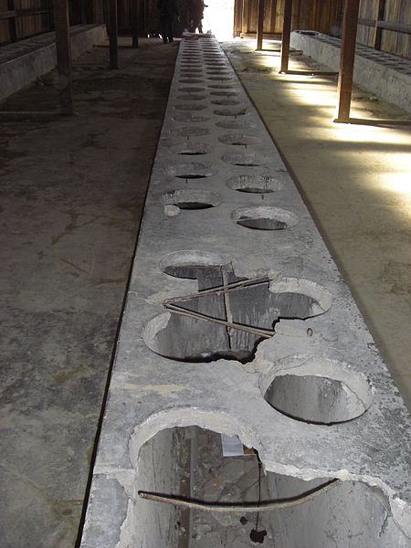 File:Barracones en Auschwitz II-Birkenau, Polonia2.jpg