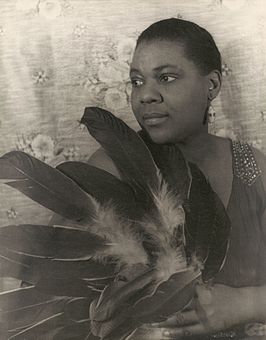 Bessie Smith in 1936 door Carl Van Vechten