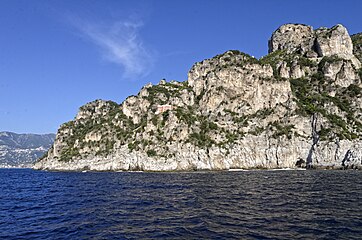 Capo d'Orso and Faro di Capo d'Orso, Golfo di Salerno (Gulf of Salerno).