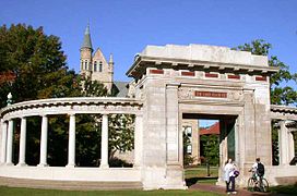 Oberlin Memorial Arch.