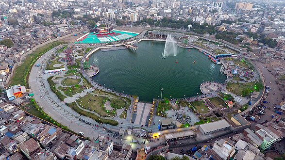 Drone view after renovation in 2016. (Day Mode)