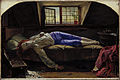 Henry Wallis, The Death of Chatterton, 1856