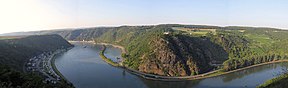 Die Loreley in Rynland-Palts.