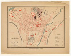 Plan du Puy-en-Velay - Archives nationales