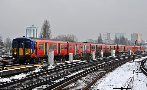 Class 455/8 de South West Trains