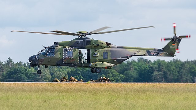 German Army (Heer) NHIndustries NH90 TTH (reg. 78+31, cn unknown) at ILA Berlin Air Show 2016.