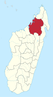 Location in Madagascar