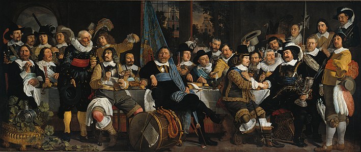 Banvez Gwarded Kêr Amsterdam da lidañ Peoc'h Münster 1648, Rijksmuseum Amsterdam