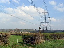 Bidlake Farm and more pylons - geograph.org.uk – 377968