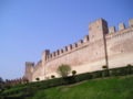 Vista della cinta muraria