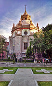 Camarín de la virgen, templo y exconvento de San Diego (1640-1797).