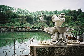 Jardin à l'italienne.