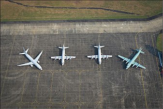 P3C Orion Aircraft's at INS Hansa