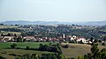 Le village de Cottance vu de Rozier-en-Donzy.