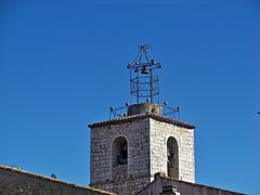 Campanile du clocher.