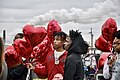 Students at Balloon Release in Bogalusa, Louisiana