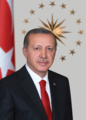 Recep Tayyip Erdoğan (depuis 2014)