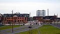 Aalborg's town centre, on the way towards the central campus of Aalborg University