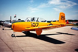 T-34 bij het San Diego Air & Space Museum