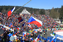 Le stade de biathlon Nové Město