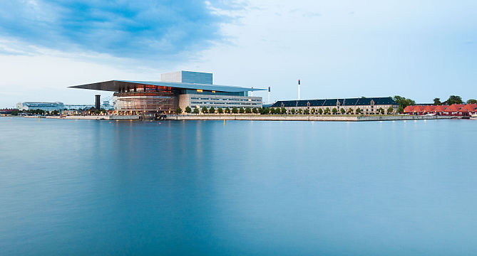 The Copenhagen Opera House.