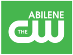 The CW network logo with Abilene above it, right-aligned