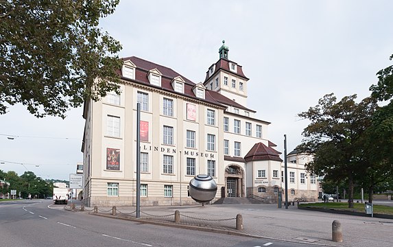 Linden-Museum by the Hegel square in Stuttgart, Germany.