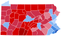 Image 182020 U.S. presidential election results by county in Pennsylvania   Democratic   Republican (from Pennsylvania)