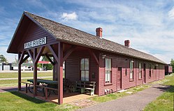 Pine River Depot is listed on the National Register of Historic Places[1]