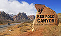 File:Red Rock Canyon road sign.jpg