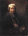 Rembrandt Autoretrat de vell